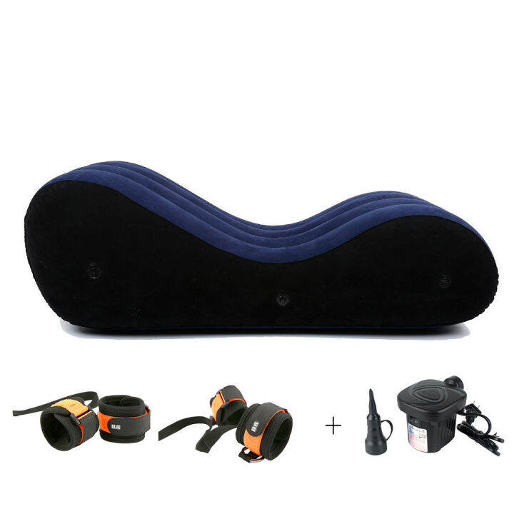 Adults Fun Sofa Inflatable Love Chair Sofa Bed Home Furniture Lovers