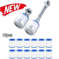 New Swivel Faucet Water Filter Remove Chlorine Heavy Metals Filtered Showers Head Soften for Hard Water Bath Filtration Purifier