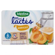 date T9 2022 Sữa chua Bledina mini 6 55g vị mơ cho trẻ từ 6m - Pháp
