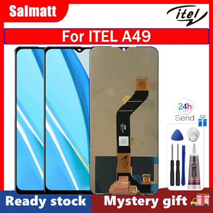 จอ LCD แบบดั้งเดิม Salmatt สำหรับ ITEL A49 A661L สัมผัสหน้าจอ LCD หน้า ...