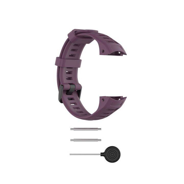 ใช้งานร่วมกับGarmin Instinctสายรัดนุ่มสายรัดนาฬิกาข้อมือซิลิโคนสำหรับ ...