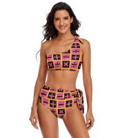 Jojo Bizarre Adventure Bikini Swimsuit Bow Youth Swimwear Wholesale Vintage Bath Two Piece Bathing Suit