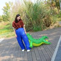 Animal Biting Butt Inflatable Costumes Woman Men Halloween Cosplay Cartoon Mascot Doll Party Role Play Dress Up Outfit