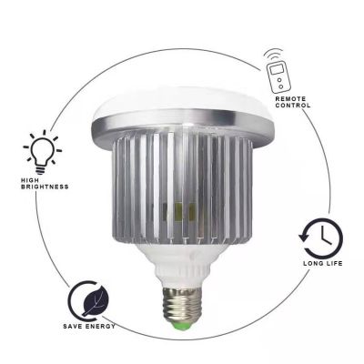 ์NP จัดส่งฟรี หลอดไฟ E27 85W/150W 3200K-5500K Bi-Color Dimmable LED Energy Saving Light Bulb เหมาะกับการใช้งานทั่วไป ถ่ายรูปภาพ