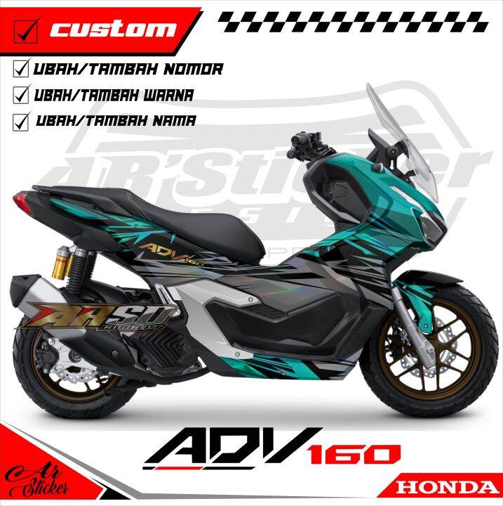 Sticker Decal ADV 160 Fullbody Stiker Dekal Honda ADV 160 Hologram D5
