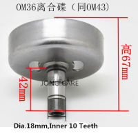 Trimmer CLUTCH Drum DRIVER Sprocket 10T สำหรับเครื่องตัดแปรง strimmer efco sparta Oleo Mac sparta 42 44 43 36 37