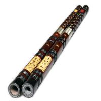 Professional Chinese Bamboo Flute Transverse Dizi Musicais Instrumentos Key of CDEFGAEBass GB 7 hole Bass F Flauta