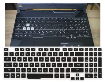 for 15.6" ASUS TUF TUF506IU / TUF506IV / FA506 / FX506 17.3" TUF706IU TUF Gaming F15  Keyboard cover protector Numeric Keypad Keyboard Accessories
