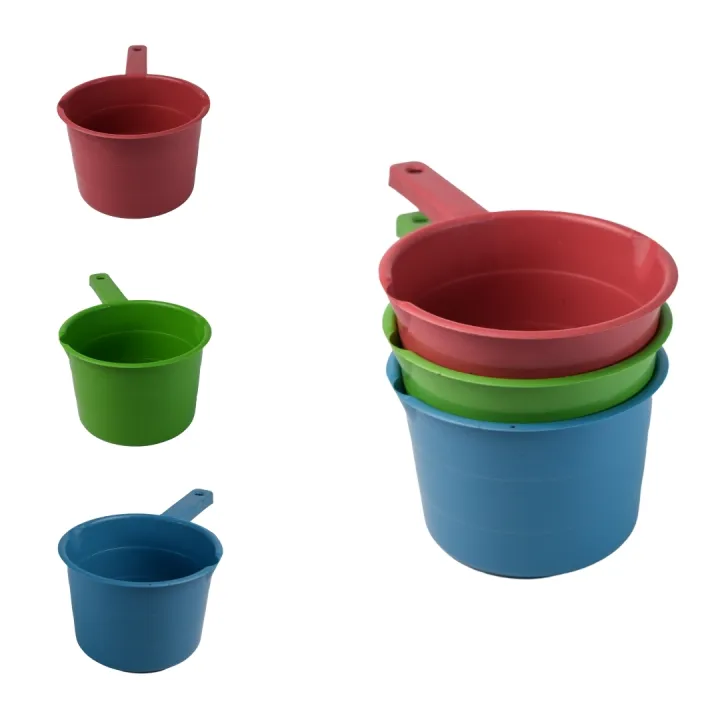 Cod High Quality Plastic Water Dipper Bathroom Dipper Multi Purpose