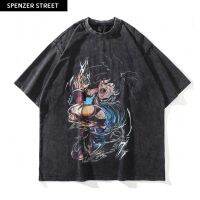 Spenzer.street | ? Goku tee เสื้อโอเวอร์ไซส์ เสื้อผ้าสตรีท เสื้ออปป้า เกาหลี เสื้อy2k ทราวิส 2pac ฮิต 2022  มาใหม่