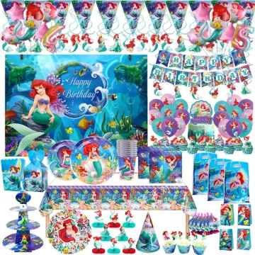 Shop Ariel Little Mermaid Themed Party Needs with great discounts and  prices online - Jan 2024