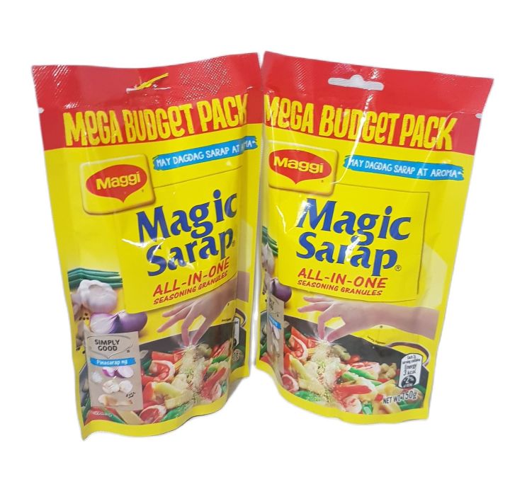 Maggi Magic Sarap All In One Seasoning Granules Mega Budget Pack Pack Of 2 X 150 Grams 8469