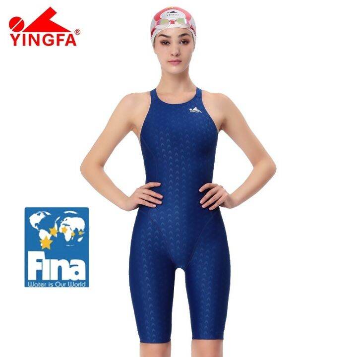 FINA Approved YINGFA Competitive Swimwear Waterproof Chlorine Resistant