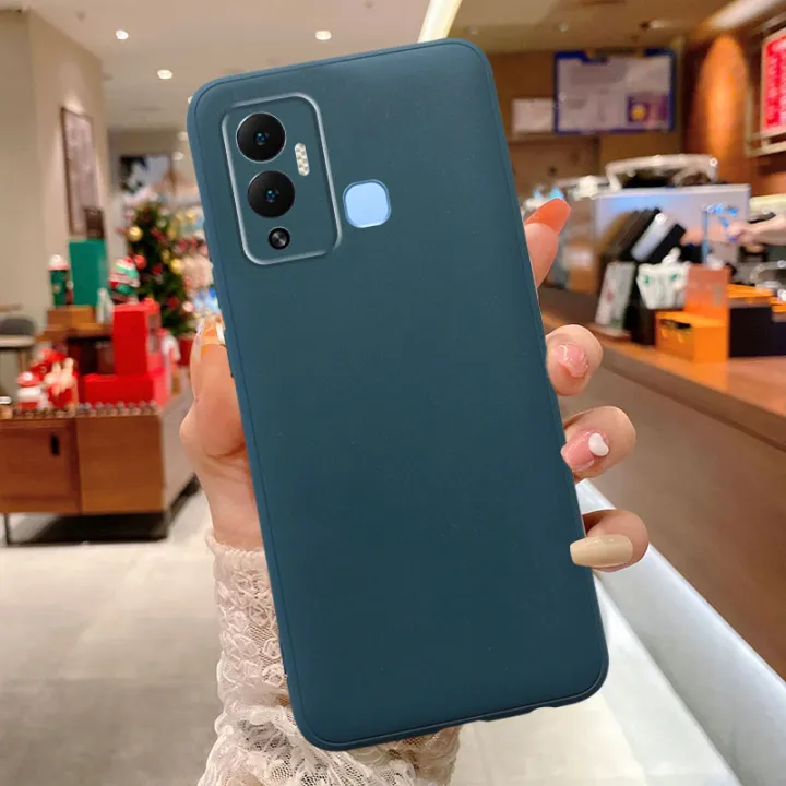 เคสซิลิโคนสีสันสดใส Infinix Hot 12 Play NFC Hot 12i เคสโทรศัพท์ยางนุ่ม ...