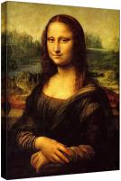 Eliteart Mona Lisa By Leonardo Davinci ภาพวาดทำสำเนาภาพพิมพ์ผืนผ้าใบกำแพงแก้ว