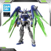 ตุ๊กตา BANDAI Anime 1/144 Dam 00 GN-0000DVR ชุดประกอบโมเดลพลาสติกรูปตุ๊กตาต่อสู้ฟิกเกอร์ของขวัญคริสต์มาส