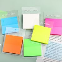 50Sheets Transparent Note for Students School Office Stationary Supplies