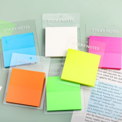 50Sheets Transparent Note for Students School Office Stationary Supplies