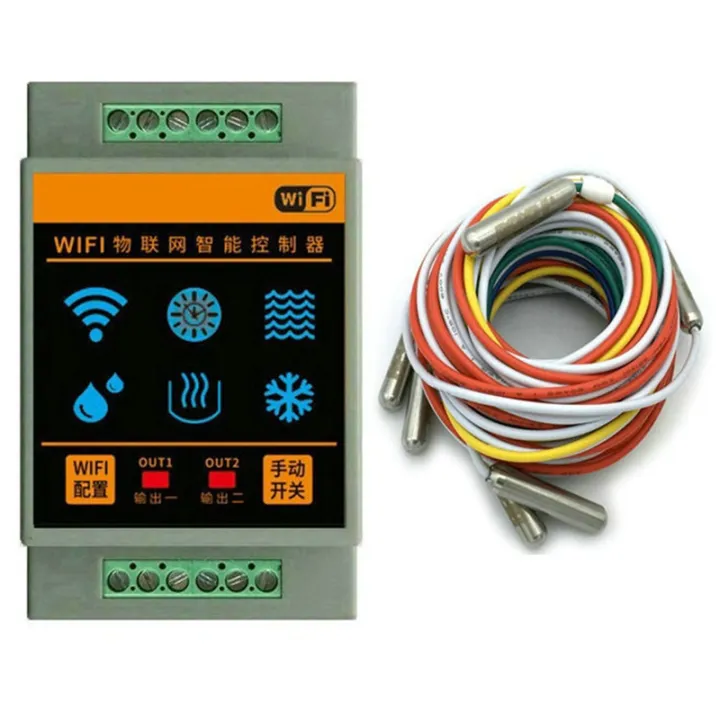 Tuya Smart Home Water Level Sensor WIFI Controller Leakage Flood Alarm