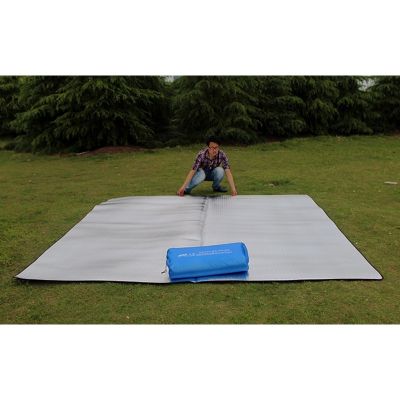 【CW】 Desert amp;Fox Moisture Proof Cushion Double-Side Aluminum Foil Fabric Blanket Camping Moistureproof for