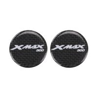 ❖℡✲ XMAX Motorcycle Stickers Carbon Black 3D Decals Logos Emblems Decoration for Yamaha XMAX 300 x-max 300 Accessories