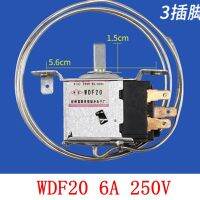 New Product WDF20 6A 250V 3Pin Refrigerator Thermostat New Refrigerator Parts 250V Household Metal Temperature Controller