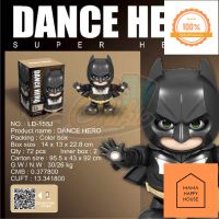 ตัวเต้น ฮีโร่ค้างคาวเต้น หุ่นยนต์เต้นได้ใสถ่านหุ่นฮีโร่เต้น Dance hero มนุษย์ค้างคาว มีเสียงมีไฟ Mama Happy House