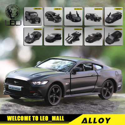 LEO 1:36 Ford Mustang McLaren 650s alloy model car for kids toys for boys toys for kids cars toys