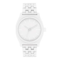 Nixon Time Teller รุ่น NXA045126-00 นาฬิกาข้อมือผู้หญิง สายสแตนเลส All White หน้าปัด 37 มม.