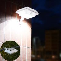 Solar Led Light Outdoor Sink Light Wall Lamp Solar Powered Fence Gutter Street Solar Garden Lighting Yard Lawn Outdoor Lighting Food Storage  Dispense