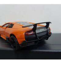 โมเดลรถยนต์LAMPBORGHINI AVENTADOR LP700-4  ทำจากเหล็ก สัดส่วน 1:32 ประตูเปิดได้เหมือนจริง ล้อฟรีสามารถสไลด์วิ่งได้เหมือนจริง มีเสียงมีไฟ เมื่อเปิดประตู มีเสียงเหมือนจริงเวลาวิ่ง