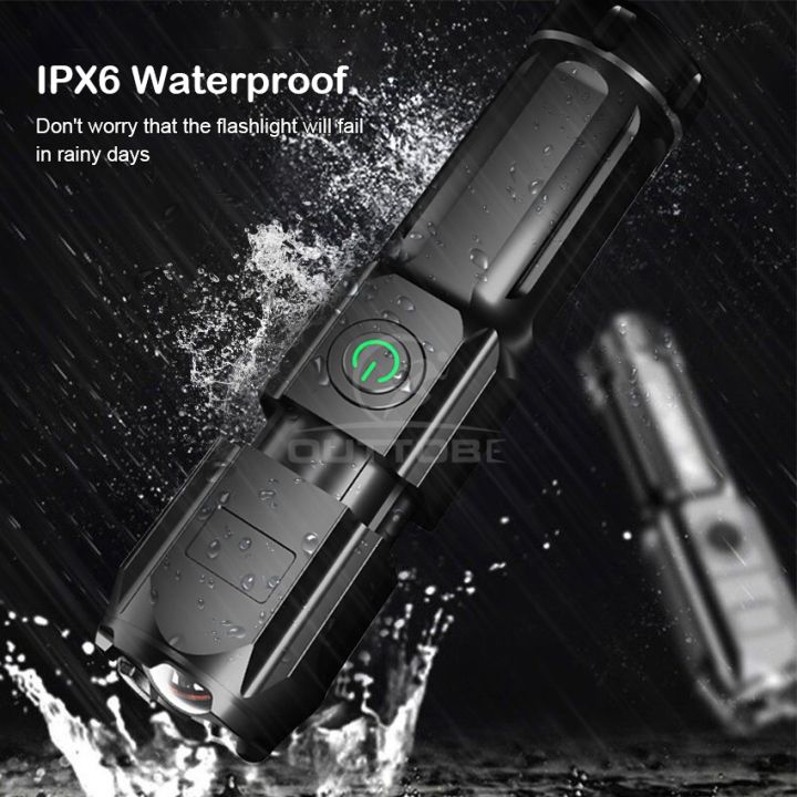 outtobe-powerful-flashlight-bright-led-flashlight-outdoor-focusing-torchlight-portable-home-emergency-lamp-built-in-battery-usb-rechargeable-torchlight-zoom-able-focus-light-t6-penlight-waterproof-tor