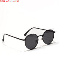 Women Bifocal Reading Sunglasses Fashion Round Readers UV400 Sun Glasses for Women Multi Focus Sunglasses with Box NX