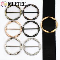 5/10 Buah 35/40Mm Tali Disesuaikan Cincin O Tri-glide Slider Logam Gesper untuk Tas Mantel Sabuk Gesper Dekorasi Anyaman Gesper Bulat