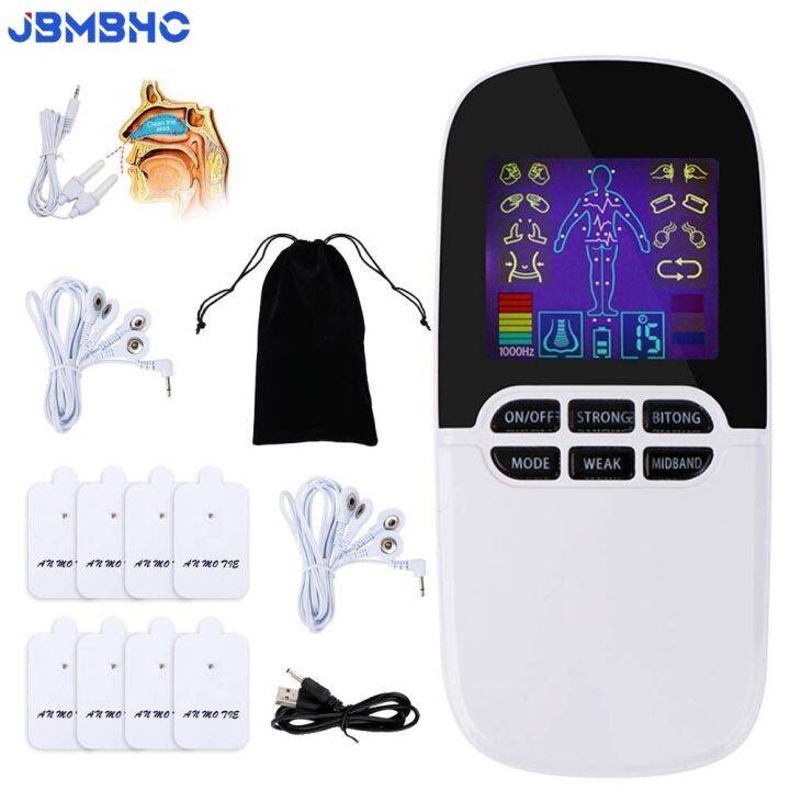 Rechargeable TENS Machine Therapeutic Muscle Stimulator Digital Therapy