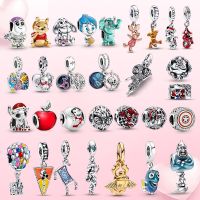 New 925 Sterling Silver Stitch Christmas Charm bead jewelry Fit Original Pandora Bracelet women jewelry Loved gift