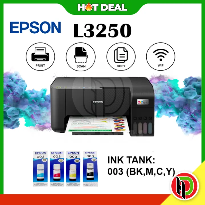 Hotdeal Epson EcoTank L3250 Wi-Fi All-in-One Ink Tank Printer with