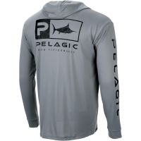 jingru Pelagic Icono เสื้อตกปลาผู้ชาย ป้องกันแสงแดด มีฮู้ด เสื้อประสิทธิภาพ ตกปลา เสื้อกันแดด