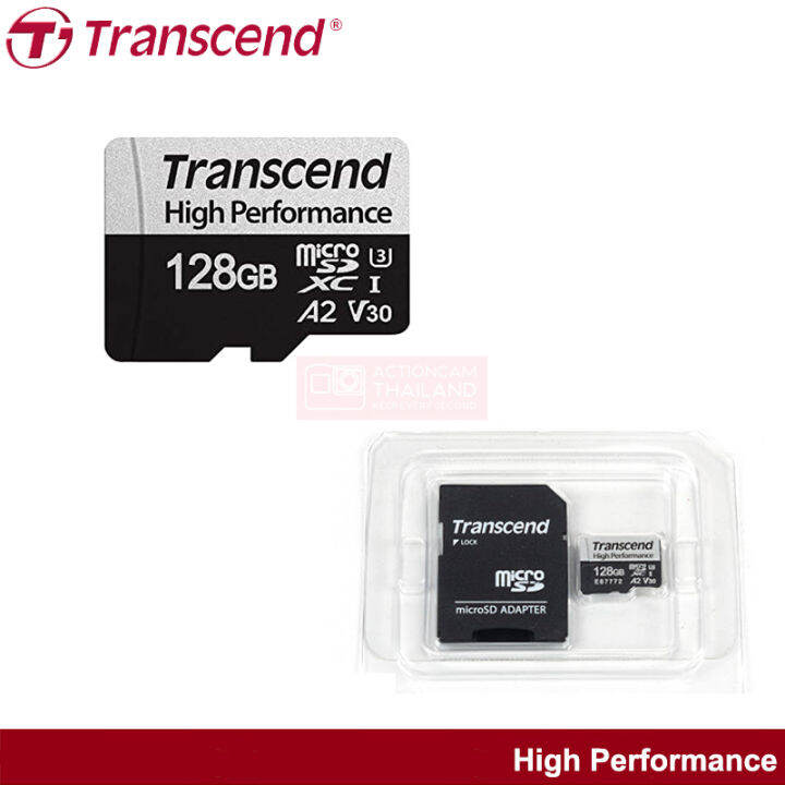 transcend-high-performance-microsd-card-128gb-r-100mb-s-w-85mb-s-เมมโมรี่-สำหรับ-โทรศัพท์-เครื่องเล่นเกมส์-nintendo-รับประกัน-2-ปี