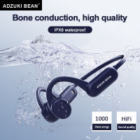 New Bone Conduction IPX8 Waterproof Headphone With Microphone 8G Memory Bluetooth Wireless Earphone Swim Sport Music TWS Headset