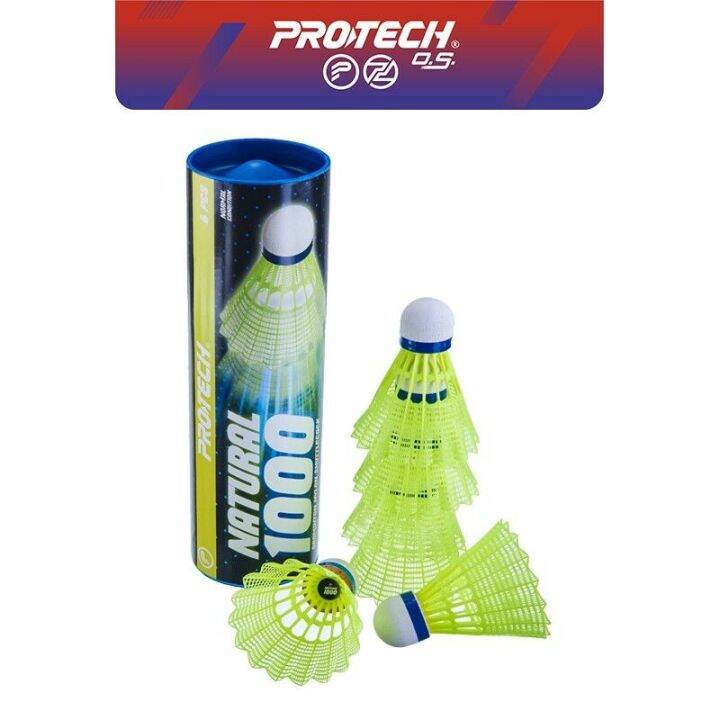 PROTECH Badminton Nylon Shuttlecock Lazada