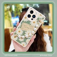 for girl Nordic wind Phone Case For iphone13 Pro Skin-friendly feel Back Cover Liquid silicone shell Solid color cute