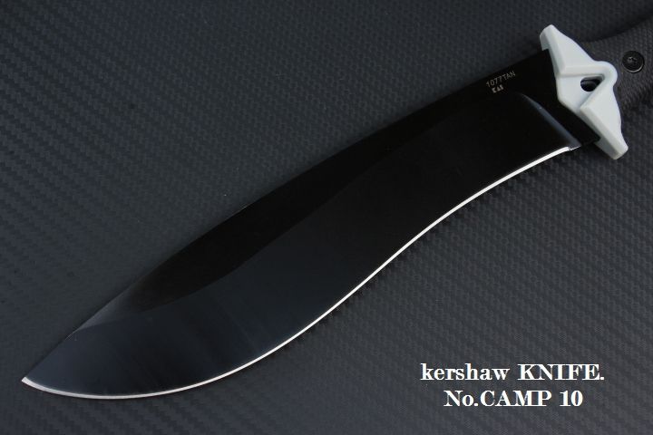 มีดเดินป่าkershaw-รุ่น-camp-10-รหัส-1077-ใบยาว-10-full-tank-ใบมีดเหล็ก-65mn-powdercoat-พร้อมซอง-kydex