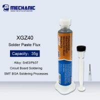 【Hot-Selling】 LucienFor Sn63บัดกรีแผ่นเอสเอ็มดีโทรศัพท์/Pb67บัดกรี XG สำหรับ Squeeze Solder Z40 Needle Flux + BGA ซ่อมแซมแปะด้วยช่างดีบุก