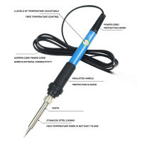 Electric Soldering Iron Adjustable Temperature Internal Heating EUAUUSUK Plug Solder Iron Tip Kit Welding Pencil Repair Tools