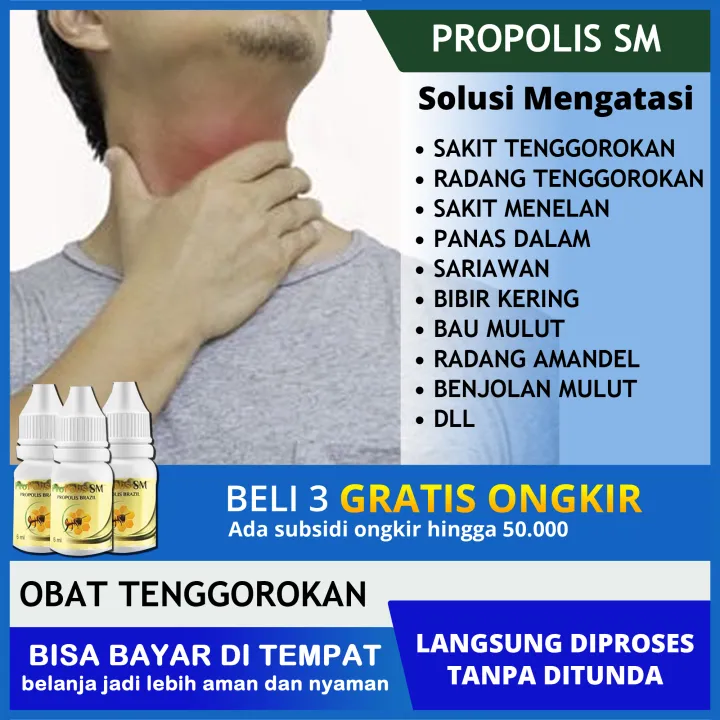 gusi bengkak dan tenggorokan sakit saat menelan