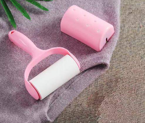 Sticky Hair Roller - Removable Adhesive Paper | Portable Lint Hair Remover For Clothes, Furniture & Car Interiors (Grey) - View #12