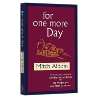 For One More Day Original English Novel Original English Book Mitch Al