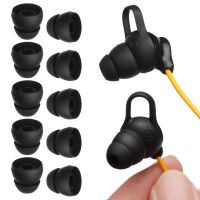 5 Pairs Anti Falling Silicone Earbuds Cover In Ear Eartips Earphone Replacement Protective Caps Ear Tips Protector Accessories Wireless Earbud Cases