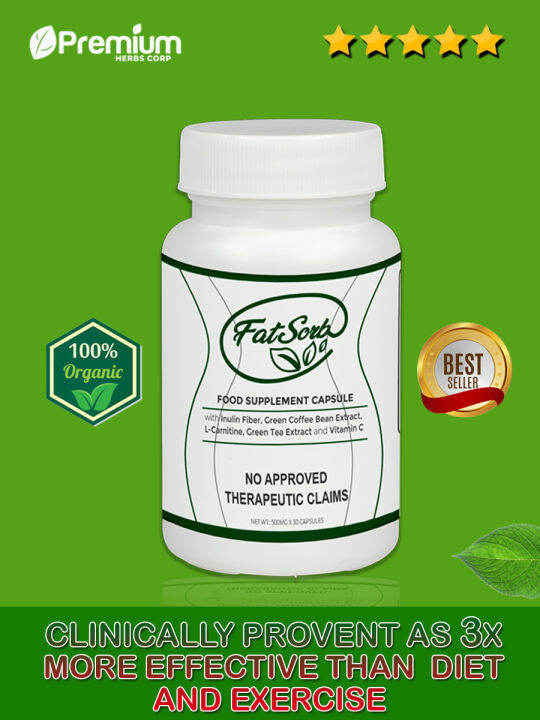 Fatsorb Slimming Fat Burner and Absorber for Weight Control Keto